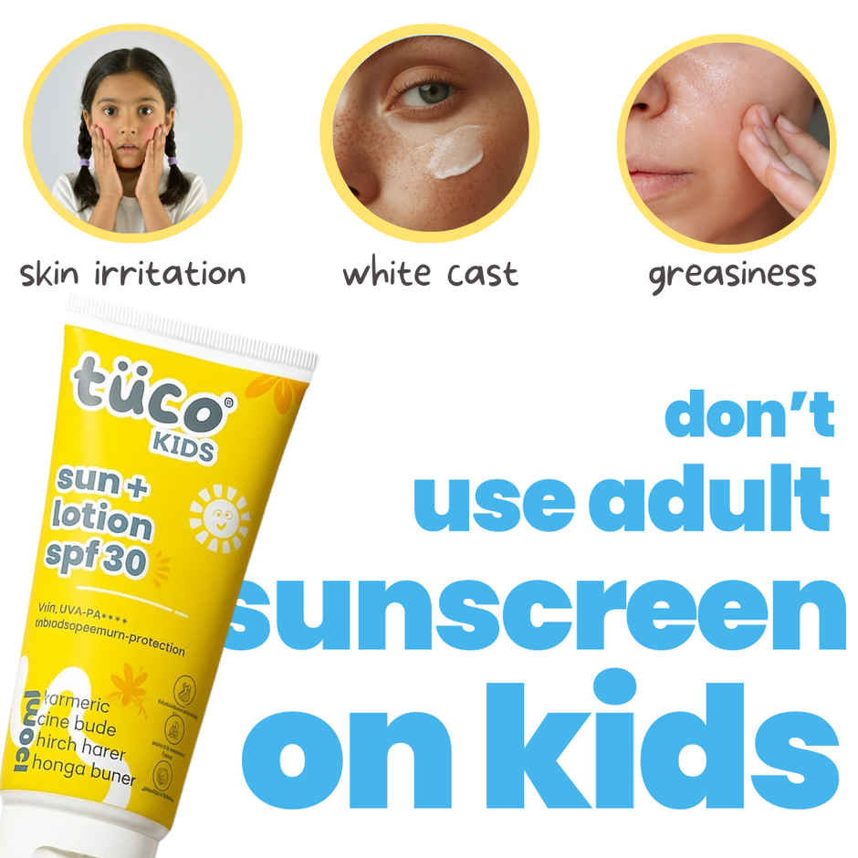 Tuco Kids Suncreen + Bodylotion SPF 30 PA++++
