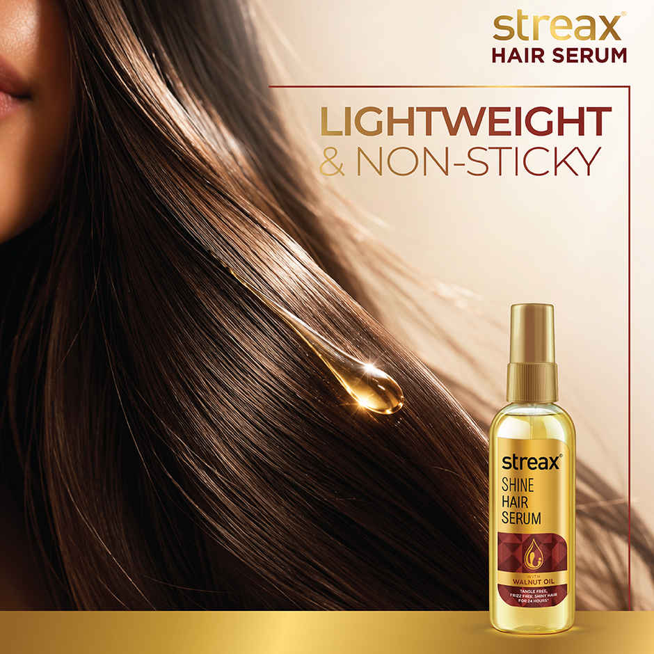 Streax Hair Serum vitalised with Walnut Oil