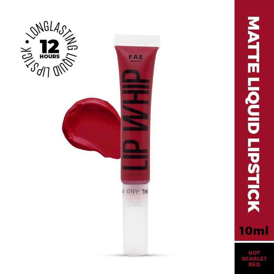 FAE Beauty Lip Whip 12H Matte Liquid Lipstick | Vegan | Shade - Tease