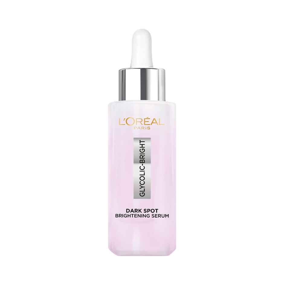 L'Oreal Paris Glycolic Bright 8% Melasyl + Niacinamide Face Serum for Brightening Dark Spots