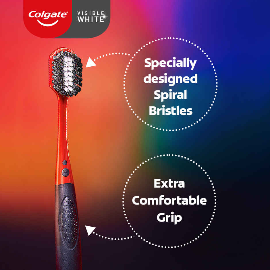 Colgate Visible White O2 Soft Toothbrush