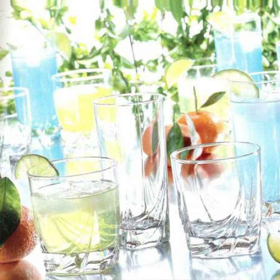 Ascot Whiskey Glass Set | Durable | Dishwasher Safe | Elegant Cocktail Tumblers | 300 ml | Luminarc