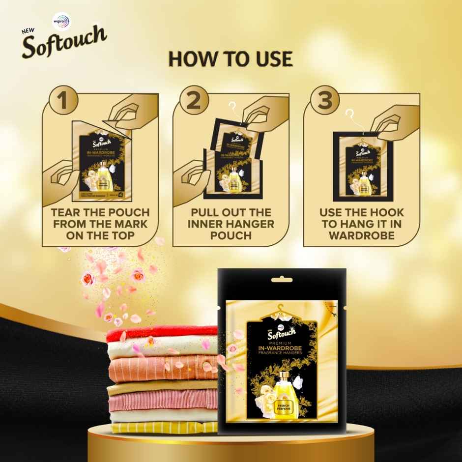 Softouch Premium In - Wardrobe Fragrance Hanger
