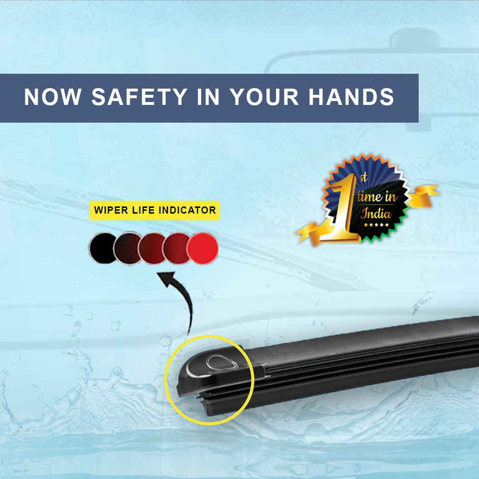 Potauto Mattu 24" Premium Car Wiper Blade | High Performance Smart Wiperblade With Wear Indicator