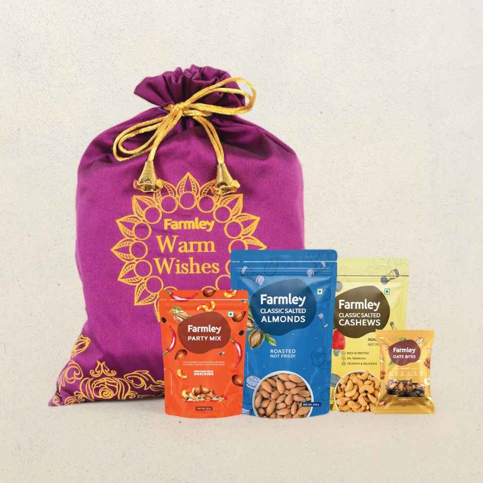 Farmley Mix Dry Fruit Gift Pack Potli