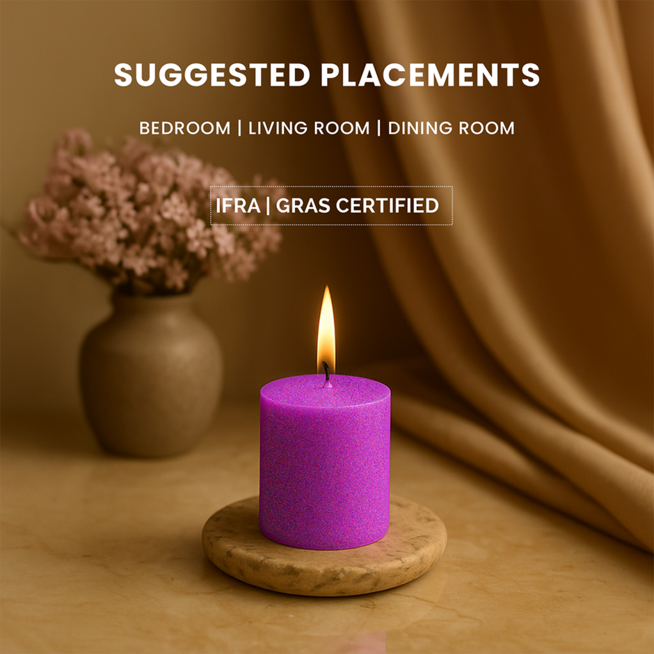 IRIS Lavender Scented Votive Candles Refill | Aroma Candles