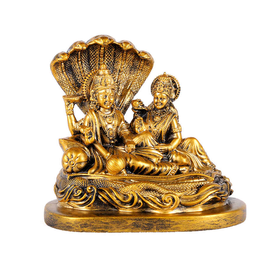 Lord Vishnu & Goddess Lakshmi on Sheshnag Idol | Satvik