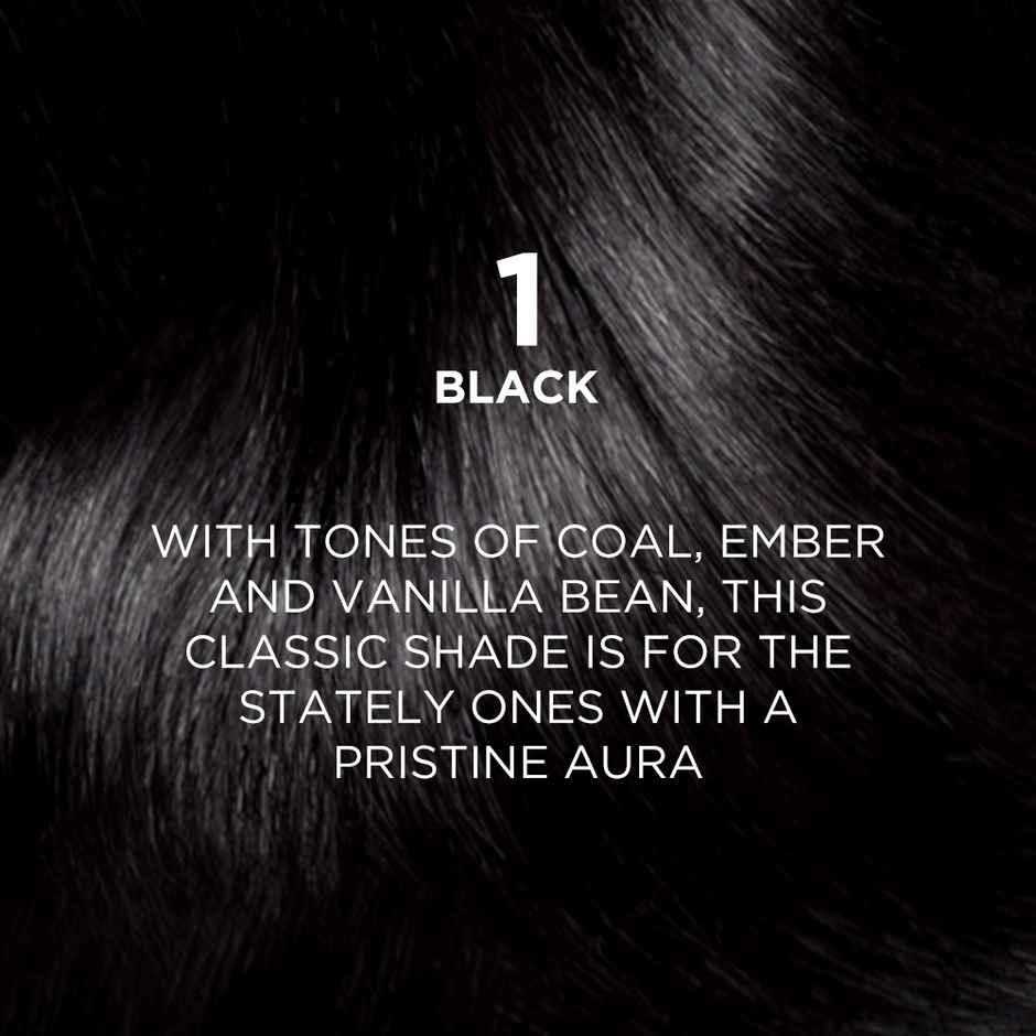 L'Oreal Paris Excellence Creme Hair Color, 1 Black