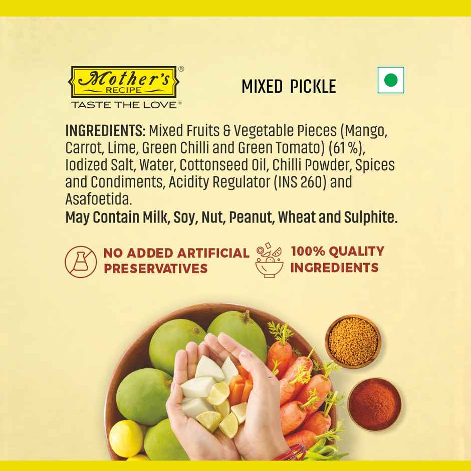 Mother's Recipe Mixed Pickle