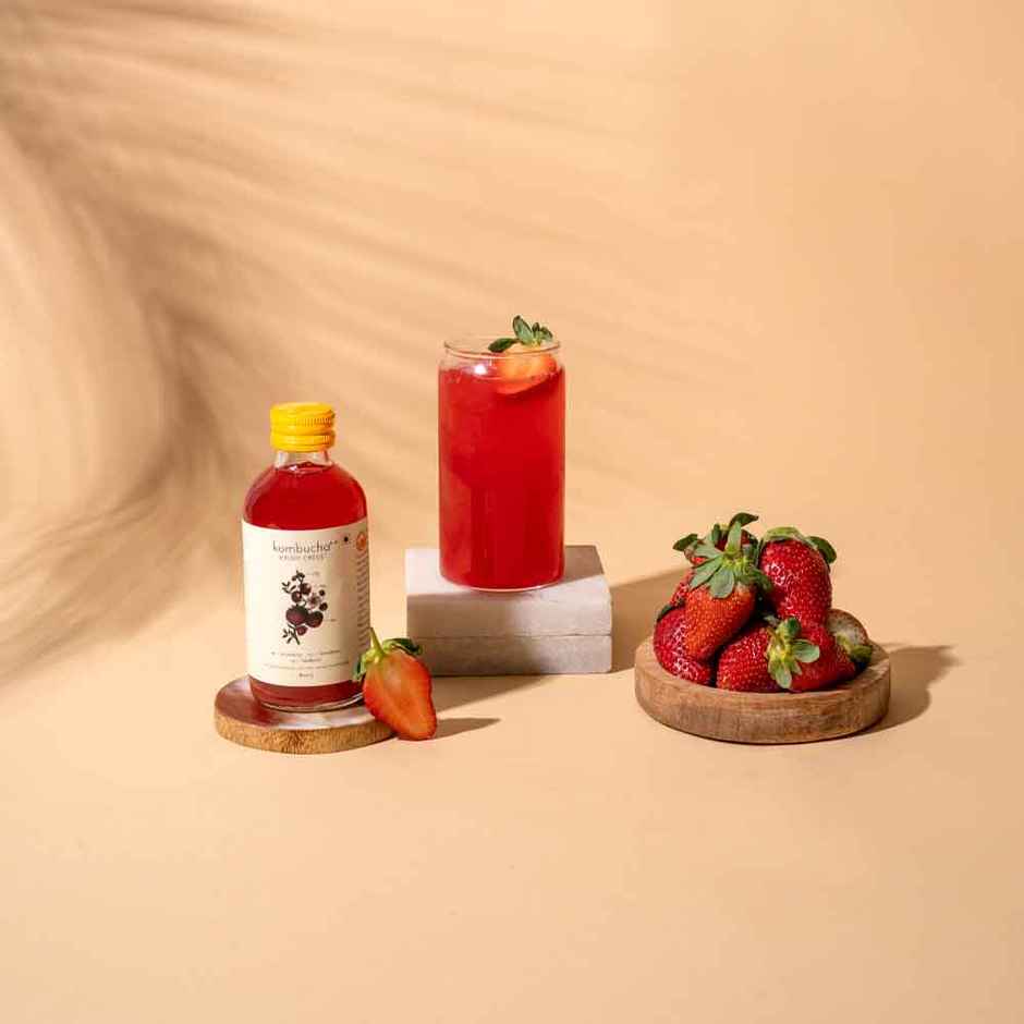 Krishi Cress Berry, Strawberry, Gooseberry & Mulberry Kombucha