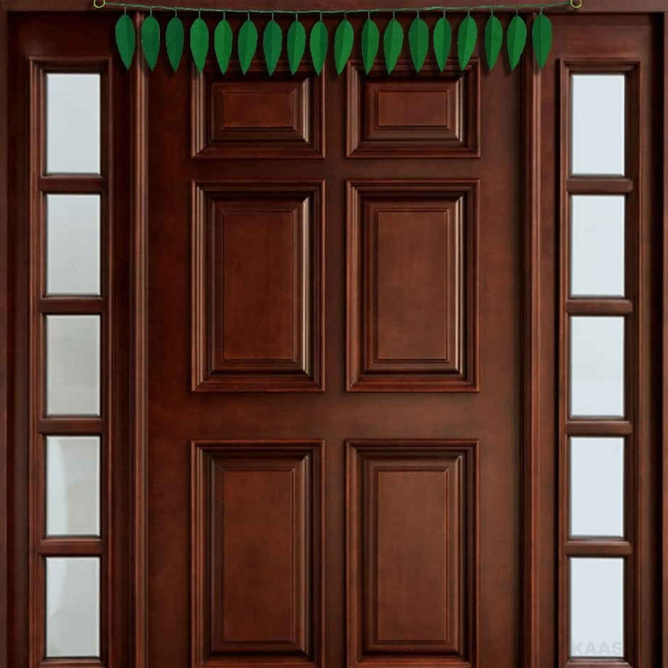 Artificial Mango Leaves Toran For Door | Green | Samsidhi