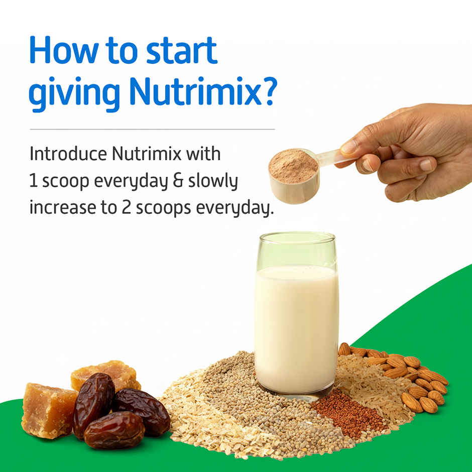 Little Joys Nutrimix Chocolate Drink Mix With Ragi And Bajra | For 7 - 12 Years Kids