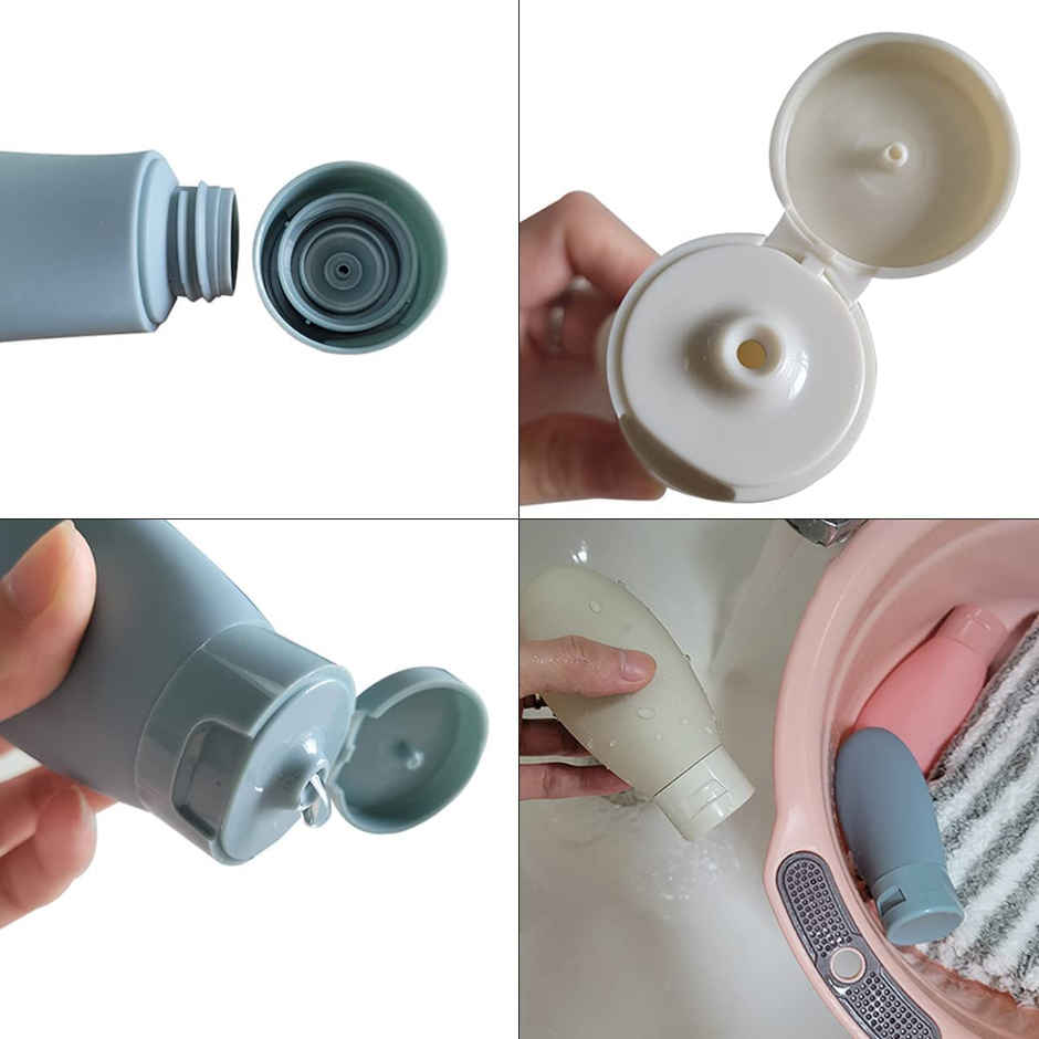 Se7en 3 Pc Cosmetic Travel Bottle Set