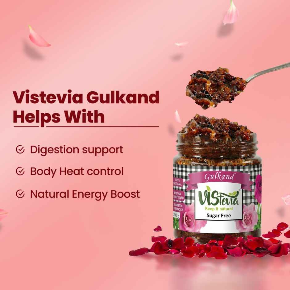 Vistevia Sugar Free Gulkand