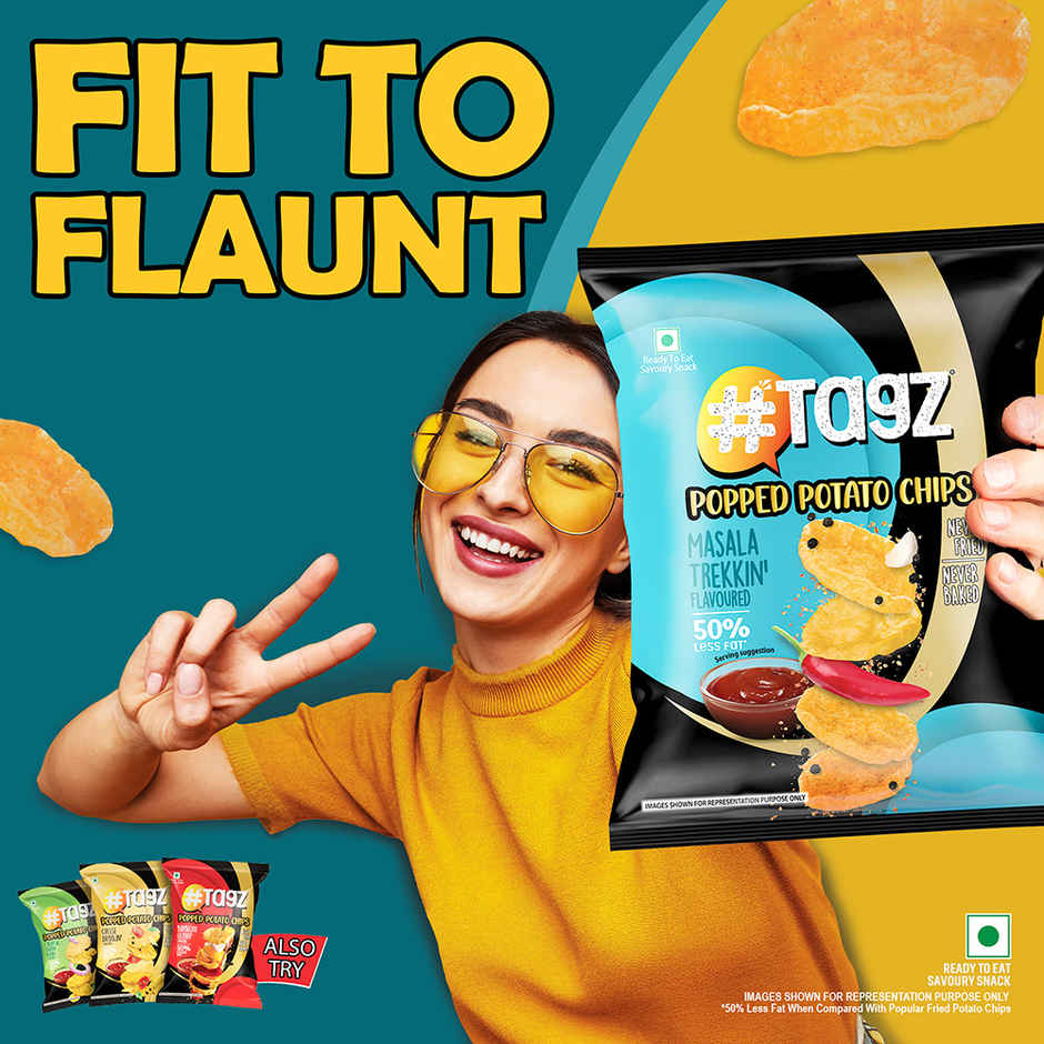 Tagz Popped Potato Chips Masala