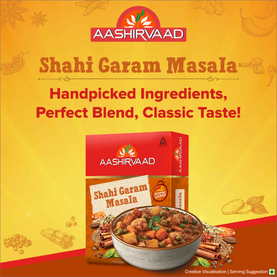 Aashirvaad Shahi Garam Masala | Blended Spice for Authentic Taste and Colour