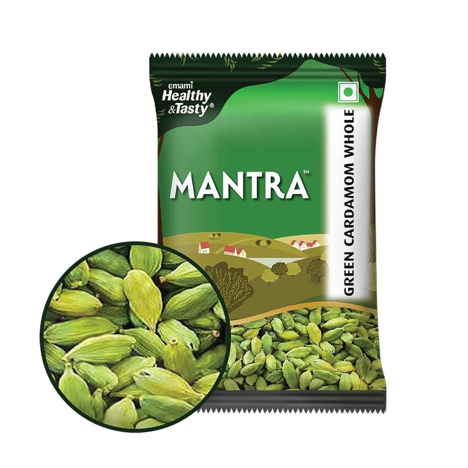 Emami Healthy & Tasty Mantra Green Cardamom Whole Pouch
