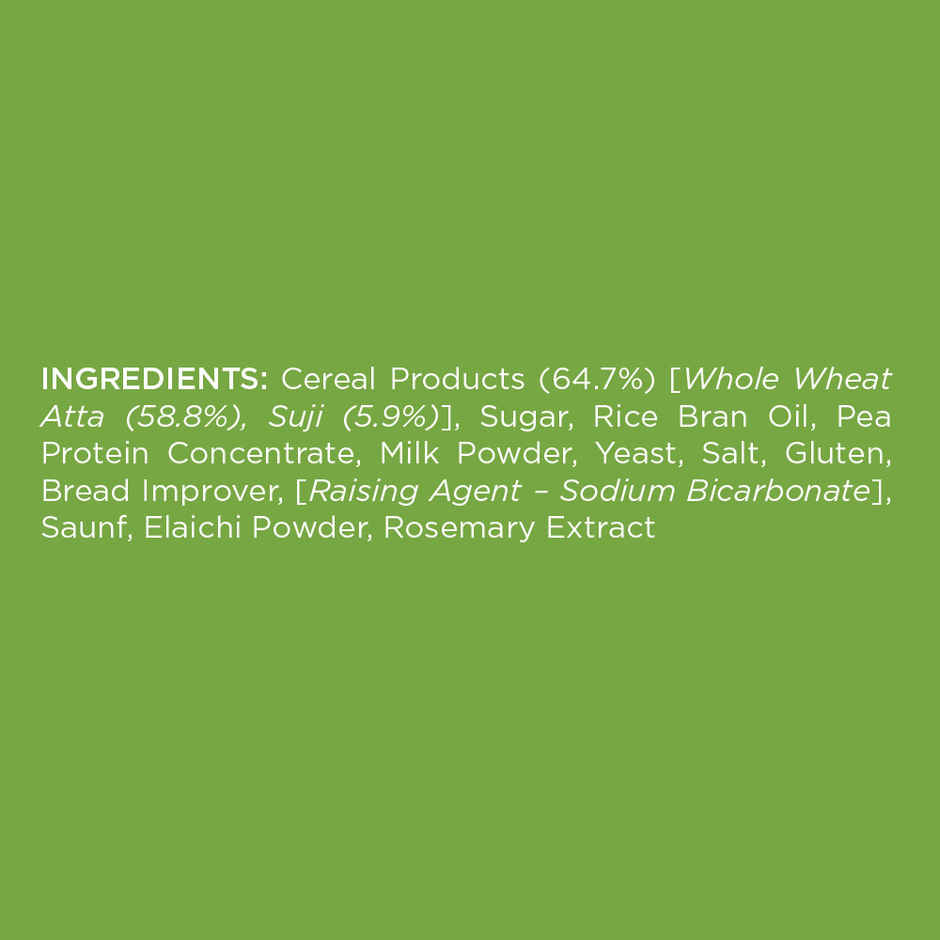 Open Secret High Protein Elaichi Rusk | No Palm Oil, No Maida, Zero Trans Fat