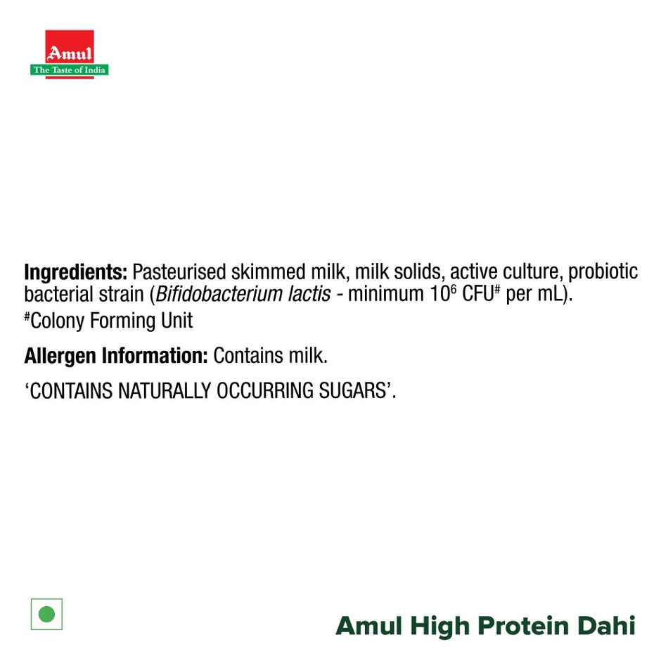 Amul High Protein Cup Dahi