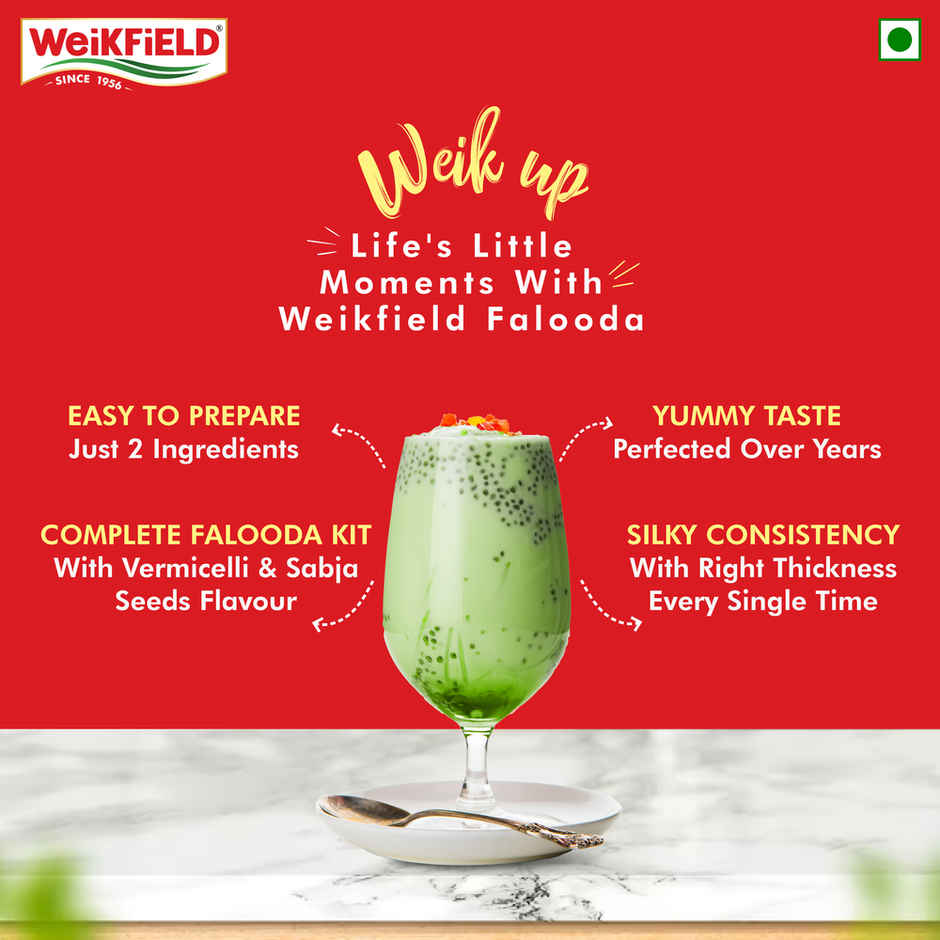 Weikfield Falooda Mix Kesar Pista Flavour