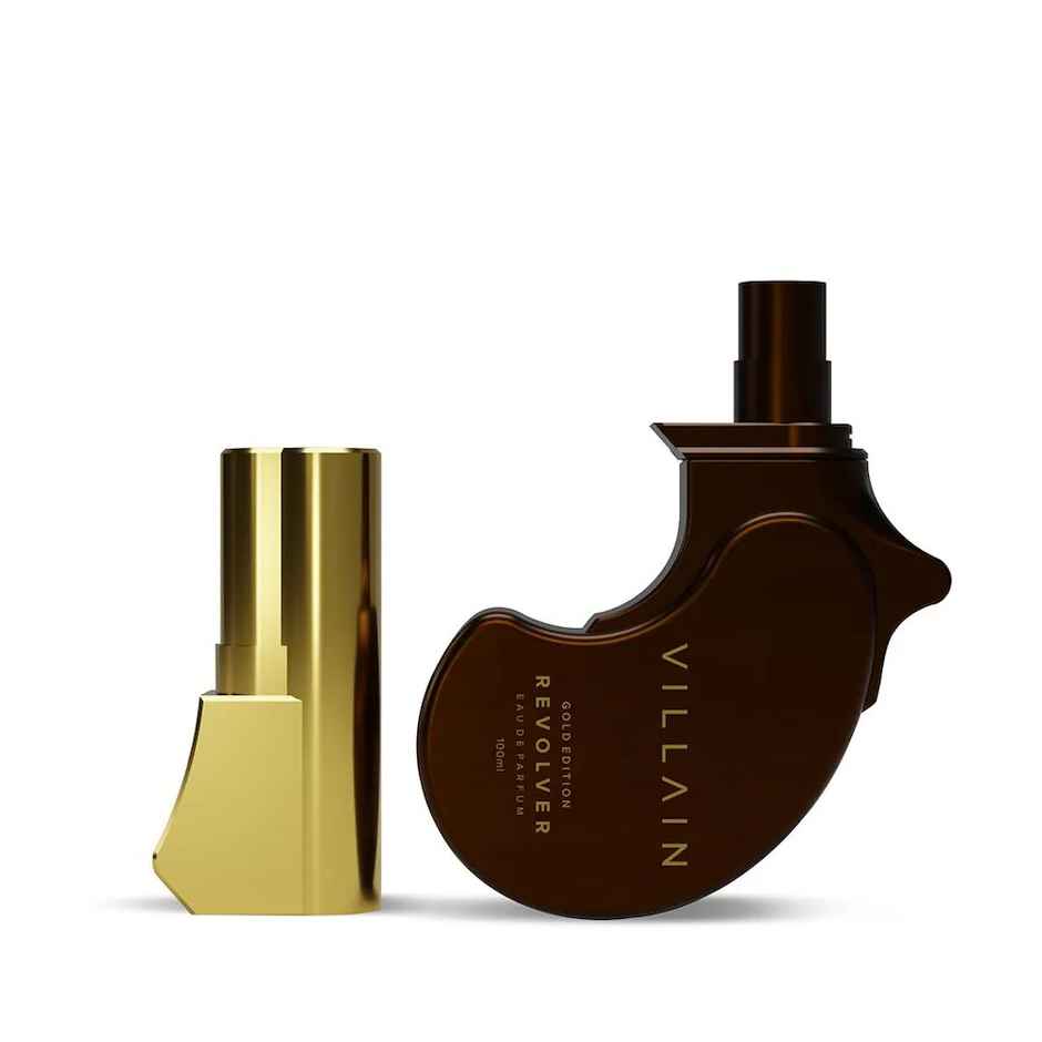 Villain Revolver Eau De Parfum For Men Gold Edition Eau De Perfume Premium Long Lasting