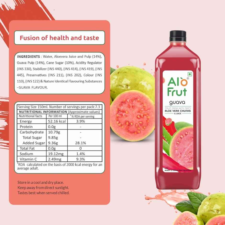 Alo Frut Guava | Refreshing Fruit Juice