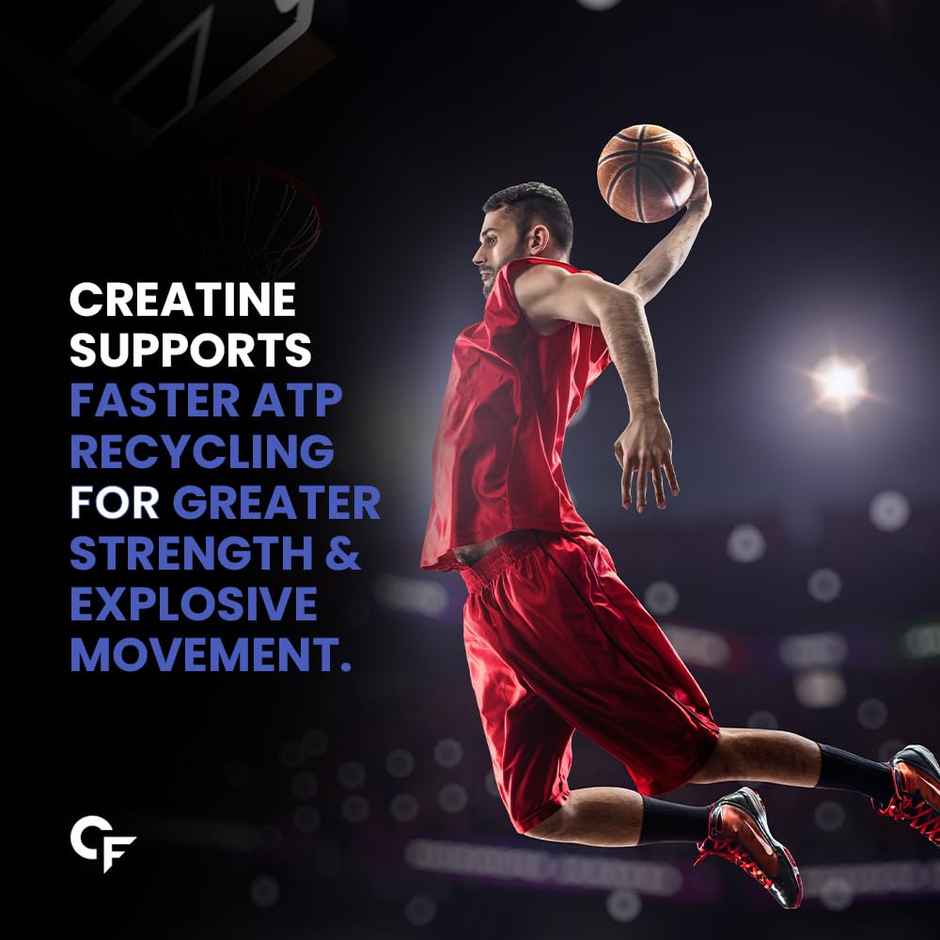 Carbamide Forte Micronised Creatine Monohydrate Powder Unflavoured - 83 Servings - 250g