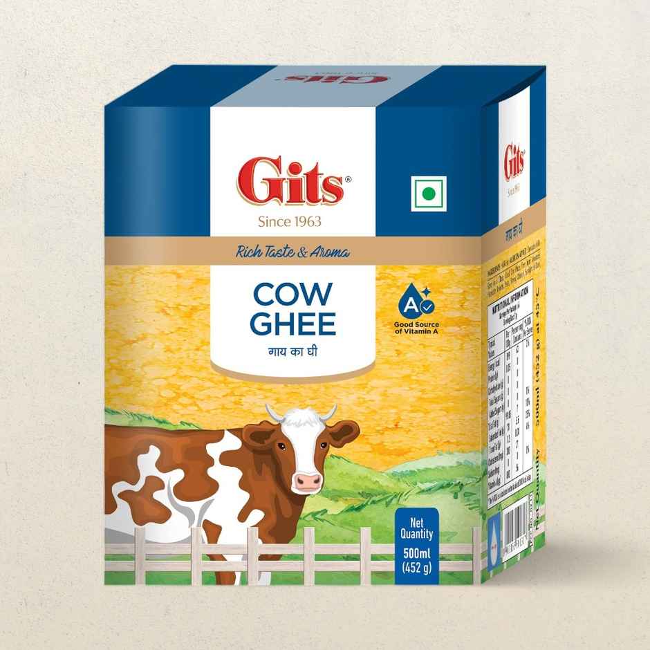Gits Cow Ghee Carton