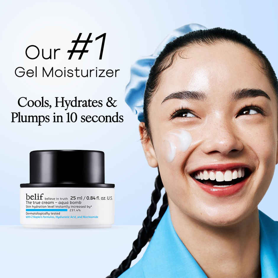 Belif The True Cream Aqua Bomb Moisturizer With Ultra Lightweight Oil Free Hydration