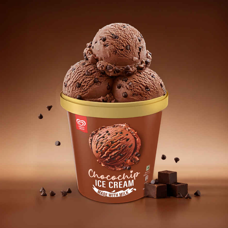 Kwality Wall's Chocochip Ice Cream Tub