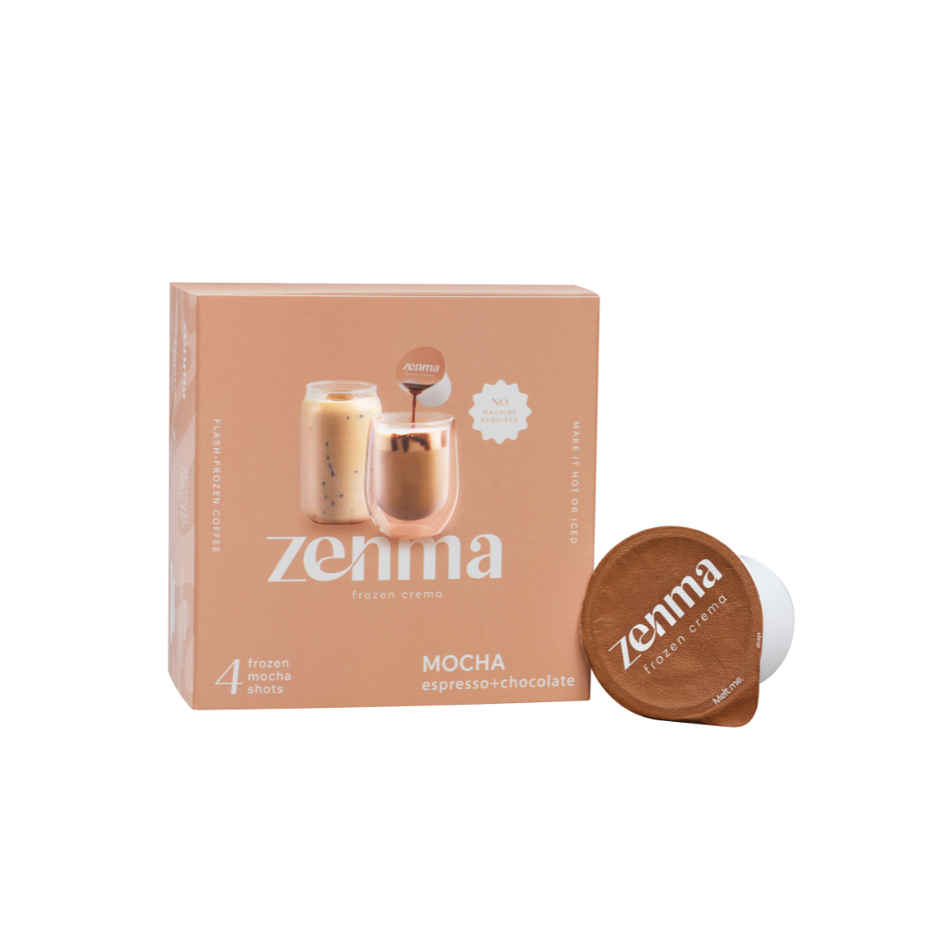 Zenma Frozen Espresso Shots - Mocha Coffee Pods