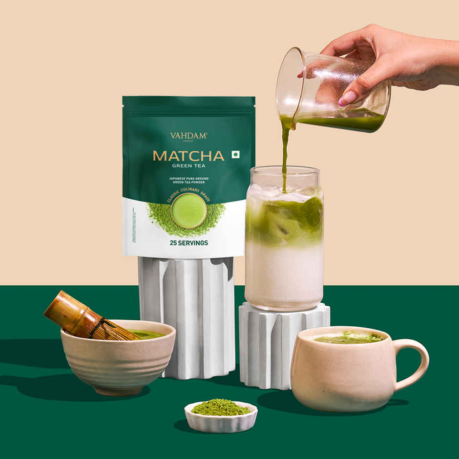 Vahdam Japanese Matcha Green Tea