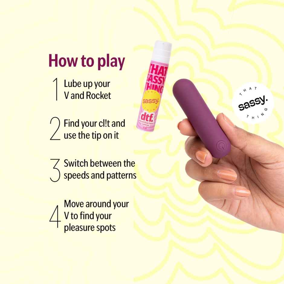 That Sassy Thing Rocket Bullet Personal Massager | Perky Plum