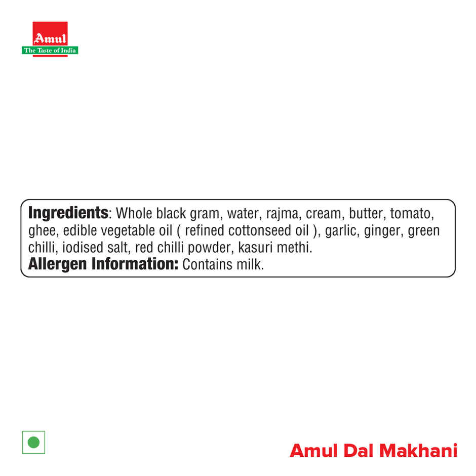 Amul Dal Makhani