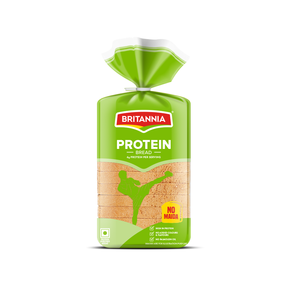 Britannia Protein Bread (No Maida)