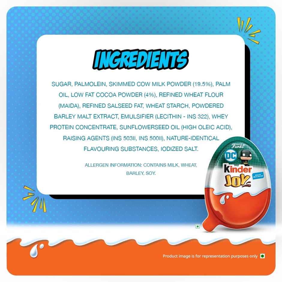 Kinder Joy | DC Pack | Rich in Milk Solids