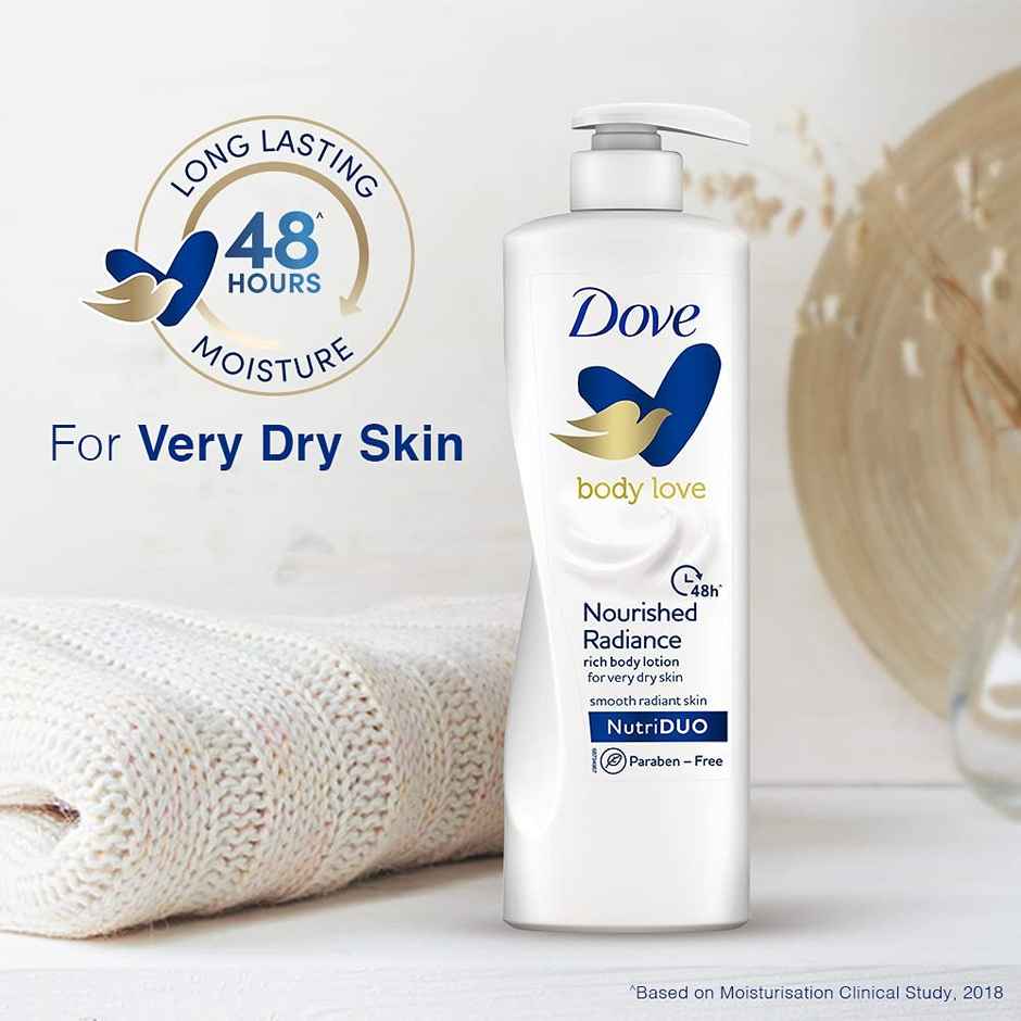Dove Body Love Nourished Radiance Body Lotion Paraben Free