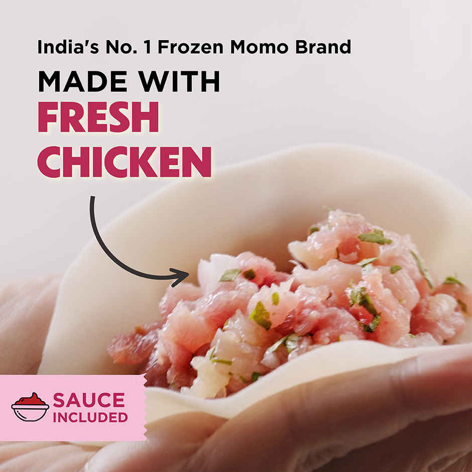 Prasuma Original Chicken Momos | No Soya Fillers, Only Chicken | No Preservatives