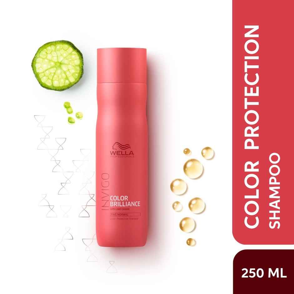 Wella Professionals Invigo Color Brilliance Shampoo for Colored Hair with Lime Caviar & Vitamin E