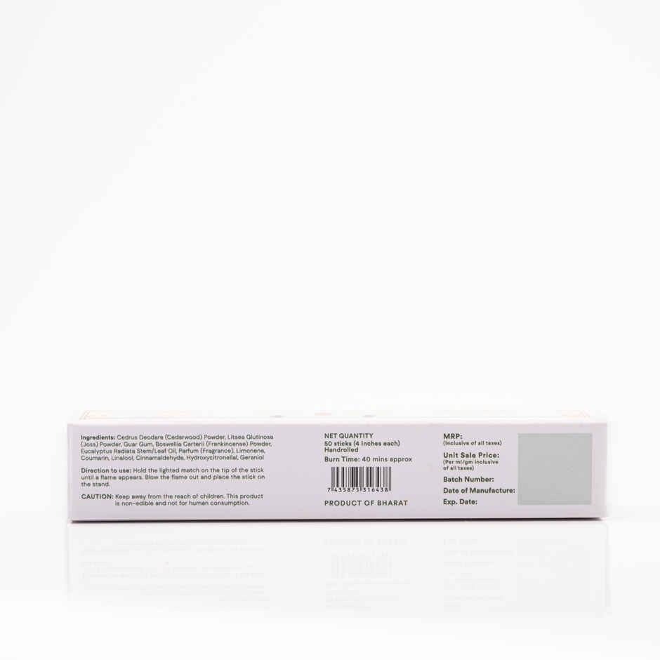 Pujashree Bambooless Agarbatti Nagchampa | 4 Inches