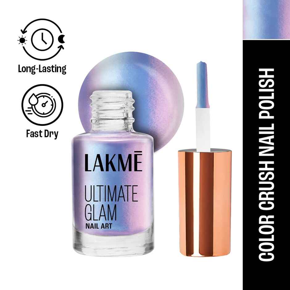 Lakme Color Crush Nailart U4 | Long-Lasting Color