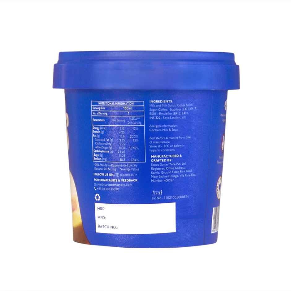 Meemee's Vietnameses Iced Coffee - Ice Cream Tub