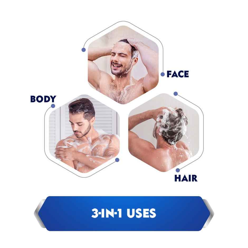 Nivea Men Pure Impact Body Wash For Face, Body & Hair