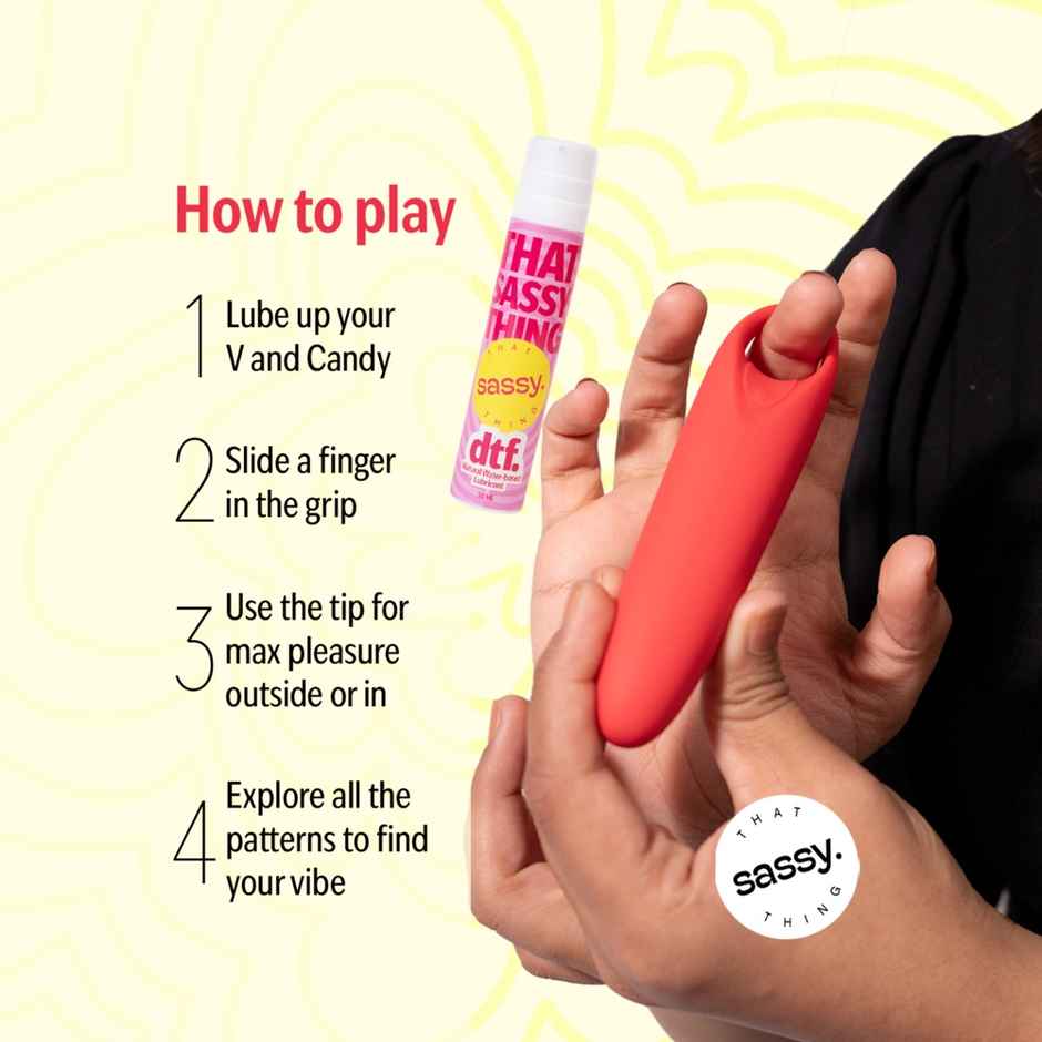 That Sassy Thing Candy Personal Massager For Women | Bubbly Blue