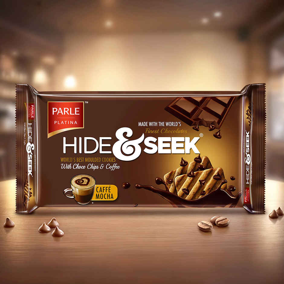 Parle Hide & Seek Cafe Mocha Flavoured Biscuits | Artificial Colour-free and Preservative-free Combo