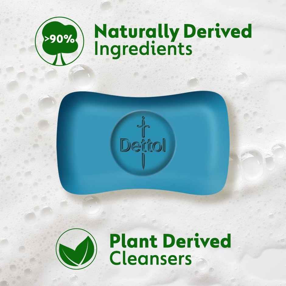 Dettol Icy Cool Bathing Soap Bar With 2x Menthol