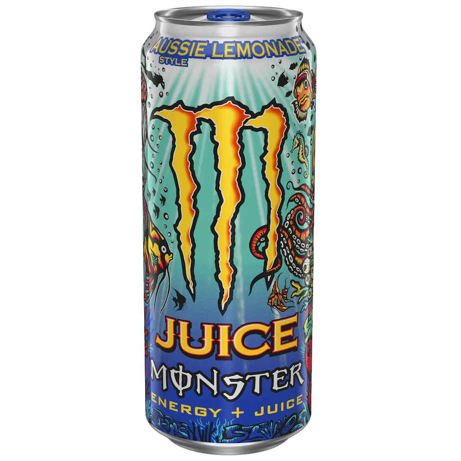 Monster Aussie Lemonade Style Juiced High Caffeinated Drink