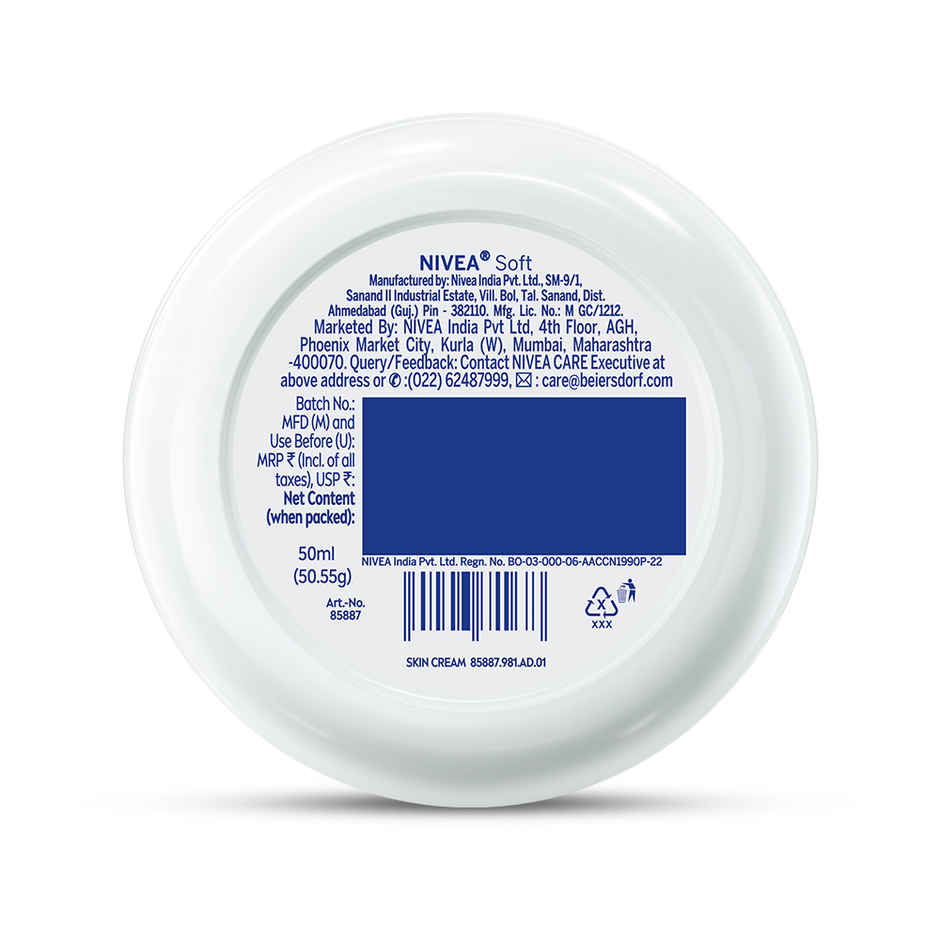 Nivea Soft Daily UV Light Moisturising Cream With SPF-15