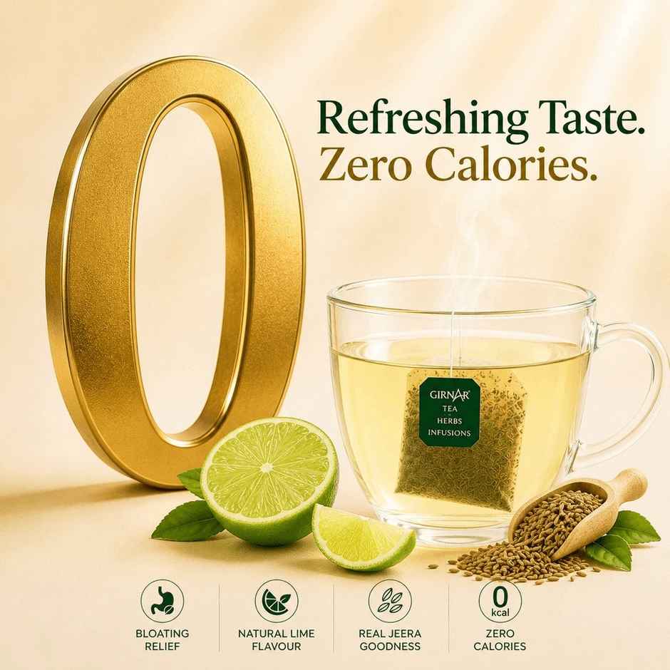 Girnar Jeera Lime Green Tea Bags