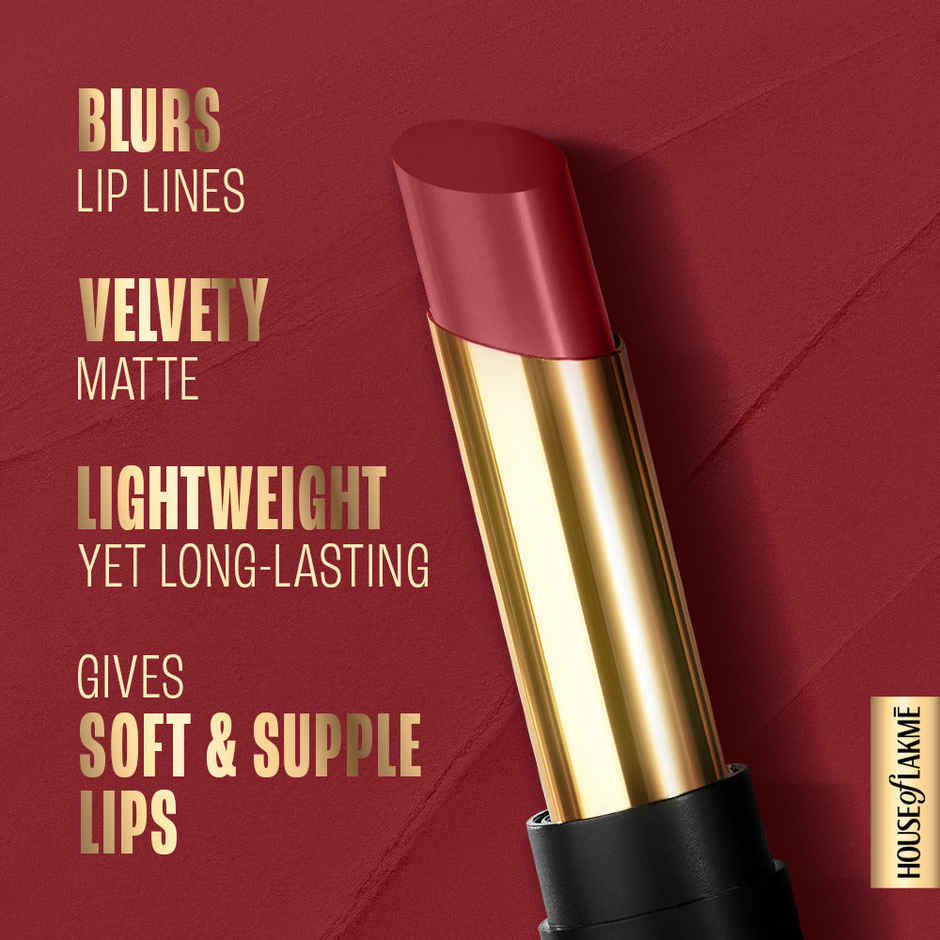 Lakme Absolute Beyond Matte Lip 104 MaroonMagnet